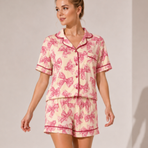 PIJAMA AMERICANO MUNDO DE LAÇOS VERAO - Imagem 1
