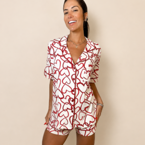 PIJAMA AMERICANO BORDO DE AMOR VERAO - Imagem 2