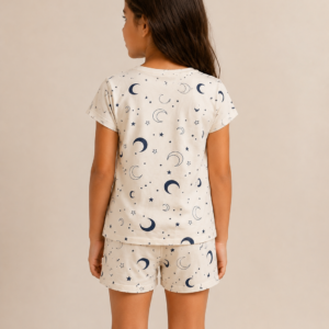 PIJAMA BASIC LUNAR MARINHO VERAO INFANTIL - Imagem 3