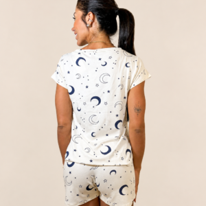 PIJAMA BASIC LUNAR MARINHO VERAO - Imagem 3