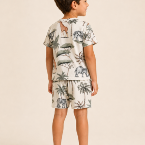 PIJAMA BASIC BABY SAFARI INFANTIL VERAO - Imagem 3