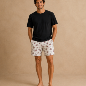 PIJAMA MASCULINO NOITE DE PIPOCA VERAO - Imagem 1