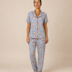 PIJAMA AMERICANO MEIA ESTACAO RALPH AZUL - Imagem 1